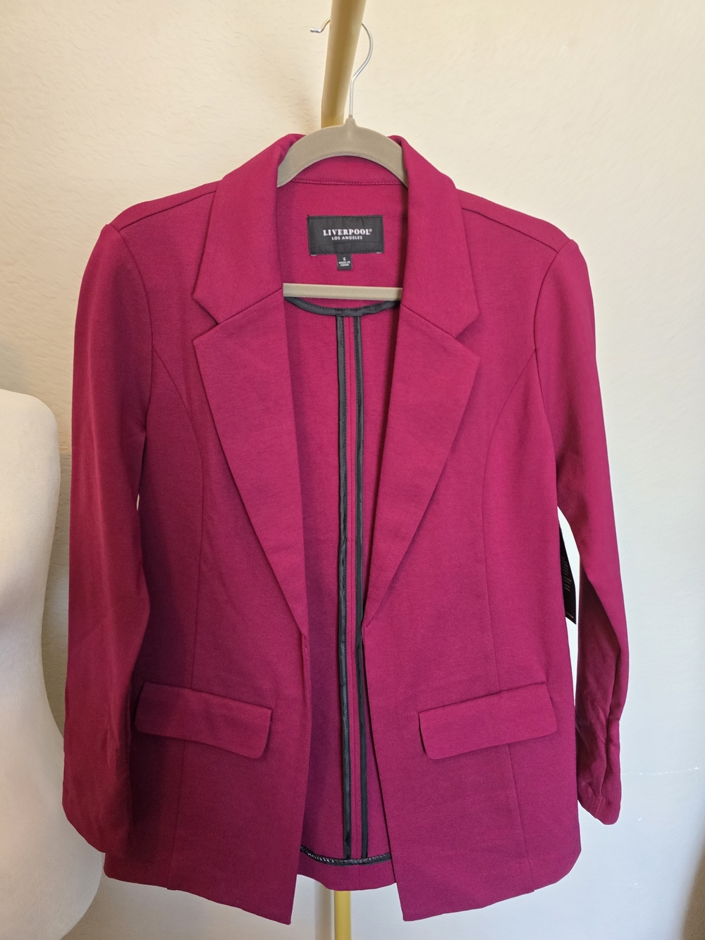Liverpool Women's Berry NWT Small Open-Front Blazer